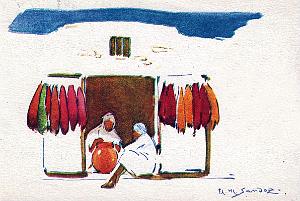 Scenes d'Afrique du Nord par Edourd Marcel Sandoz (40)